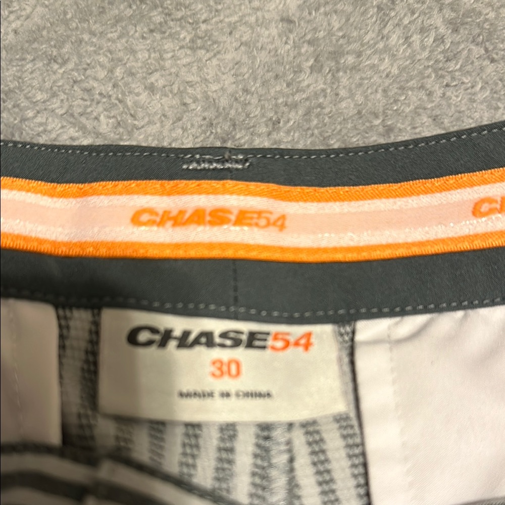 Striped Black and White Shorts CHASE54 size 30 - Picture 2 of 3